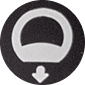 Empty button icon