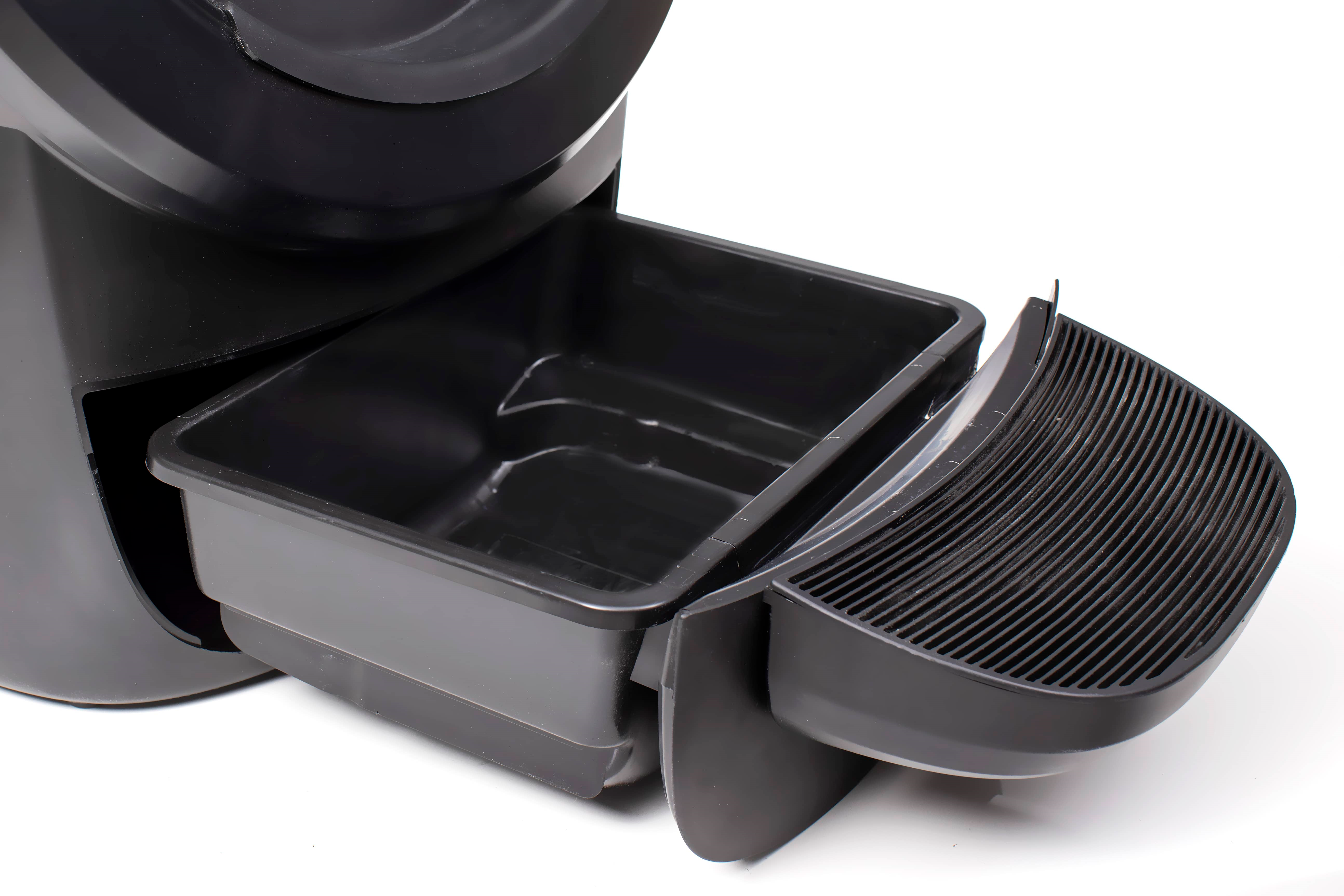 Waste drawer removed without liner