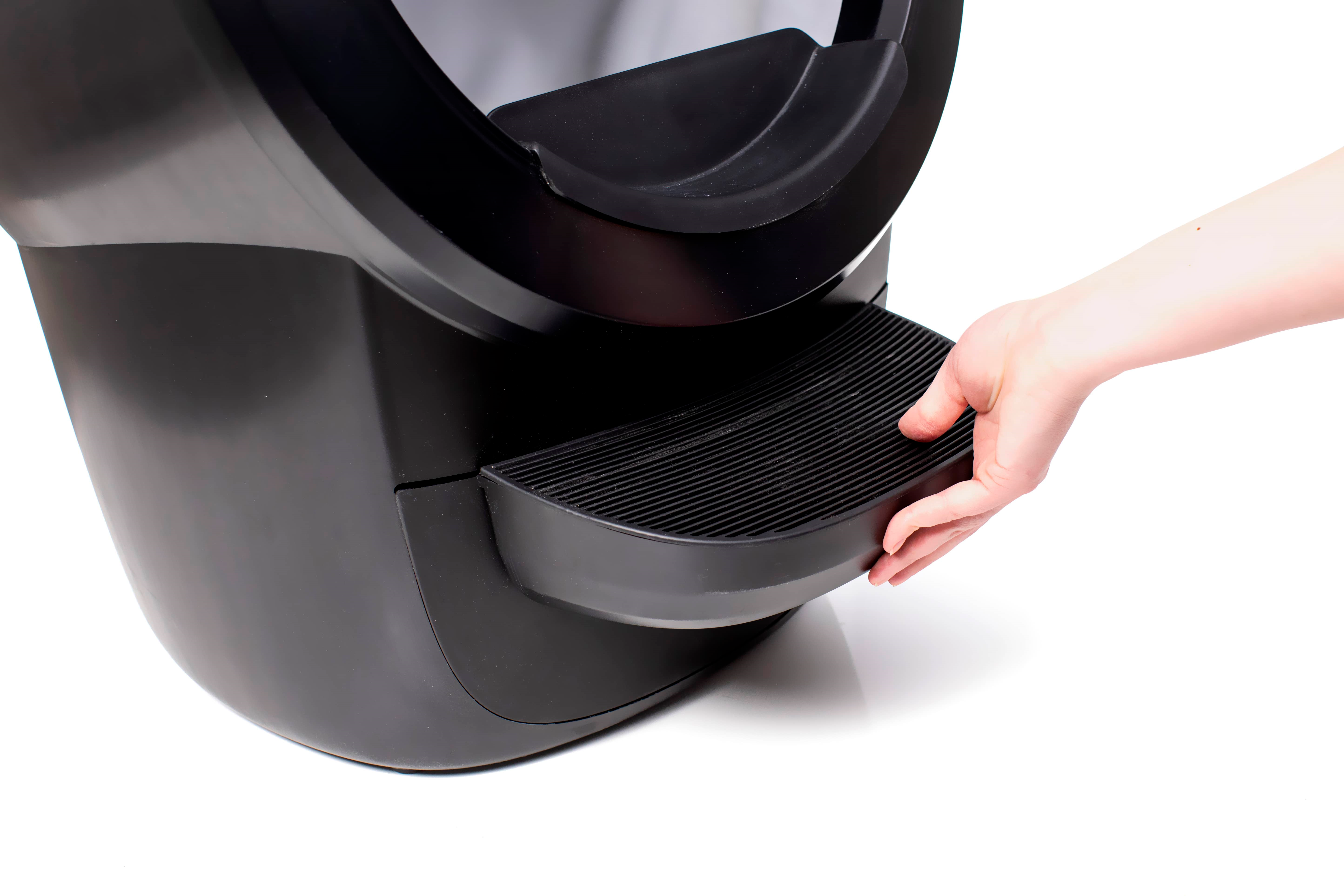 Waste drawer closed